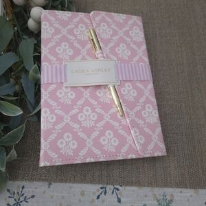 Laura Ashley Pink and White Floral Journal Set